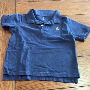Navy Blue Kids Polo Shirt